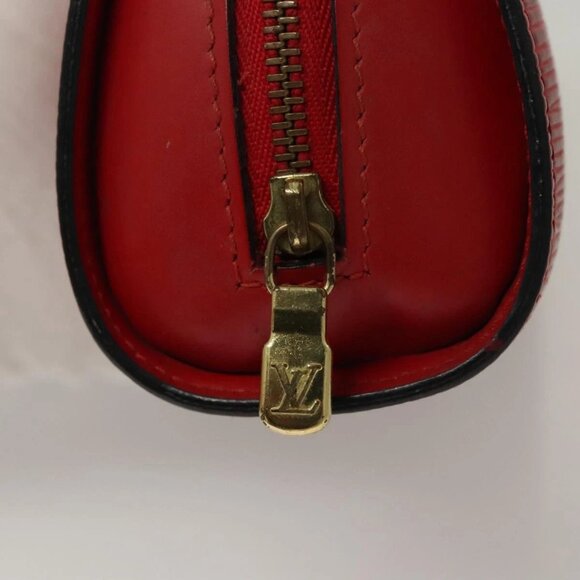 LOUIS VUITTON Epi Dauphine PM Pouch Castilian Red M48447 LV Auth th5819 - Picture 10 of 16